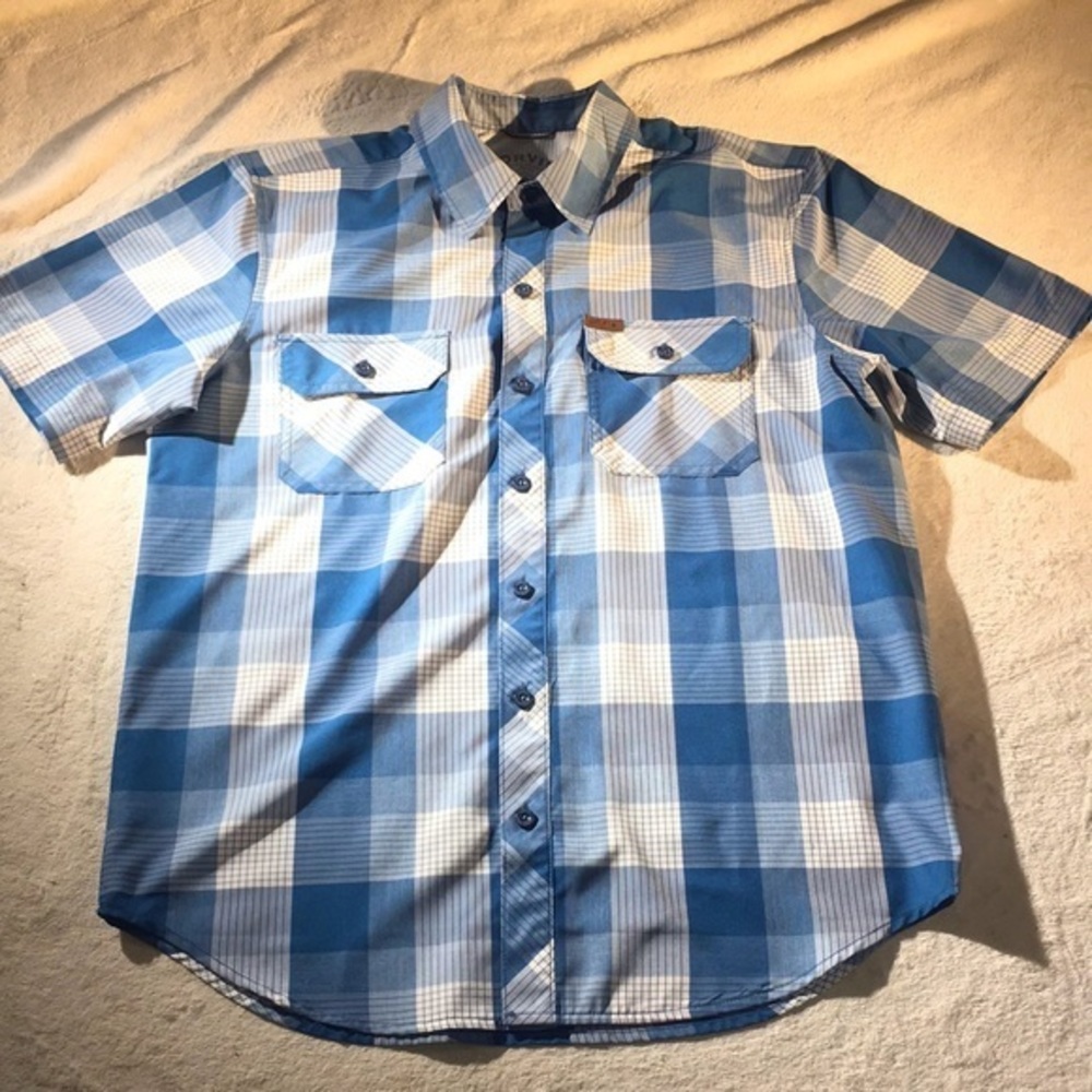 Orvis Plaid Button Down Shirt